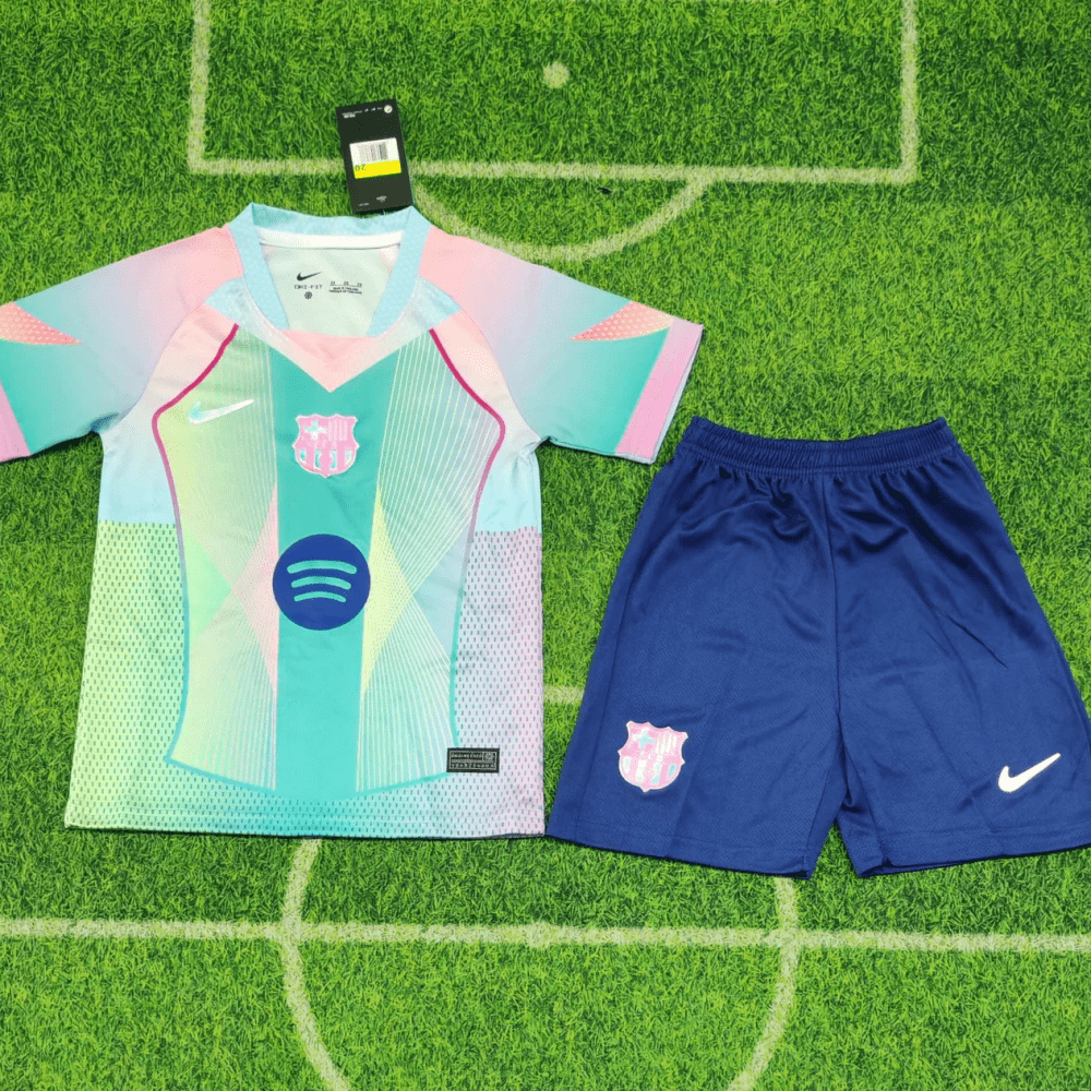 Kit enfant FC Barcelone Concept 25/26 - Choppe ton maillot