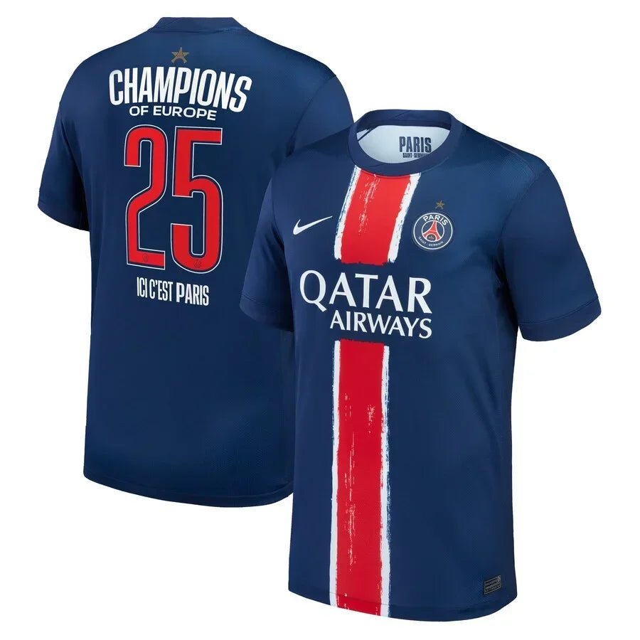 PSG DOM Édition UCL 24/25 (Avec Flocage) - Choppe ton maillot