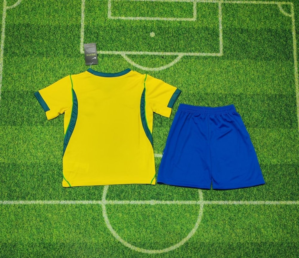 Kit enfant Brésil Domicile - Choppe ton maillot