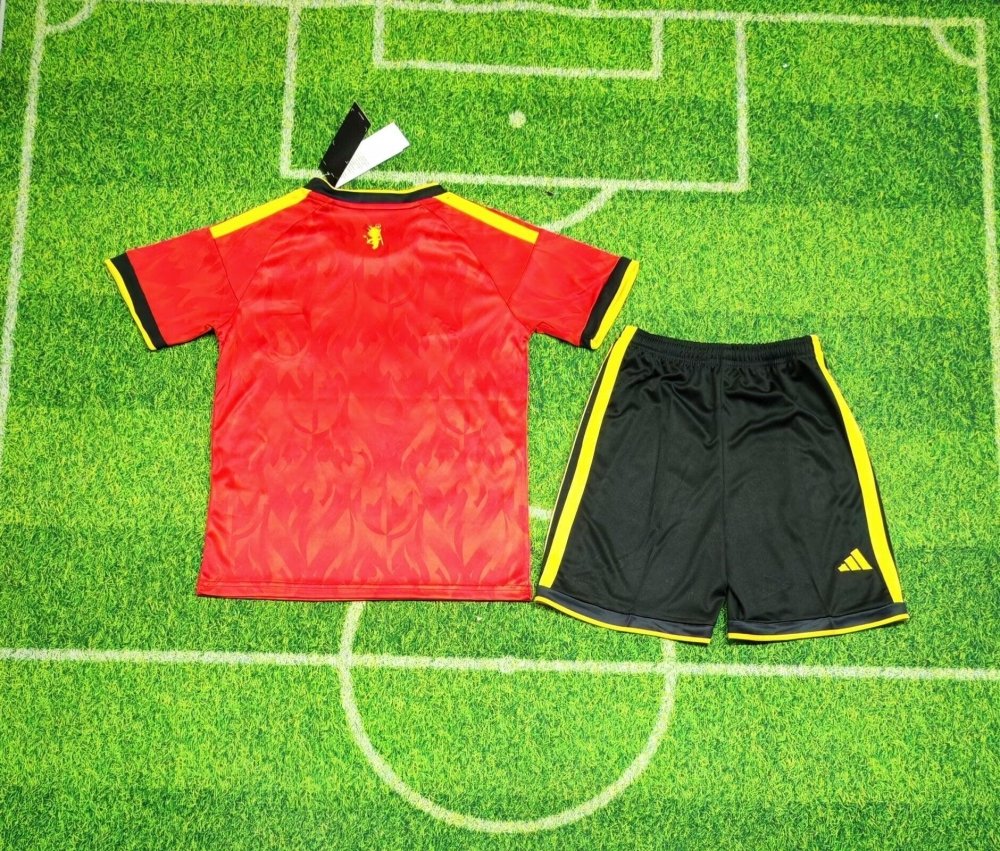 Kit enfant Belgique DOM Coupe du Monde 2026 - Choppe ton maillot