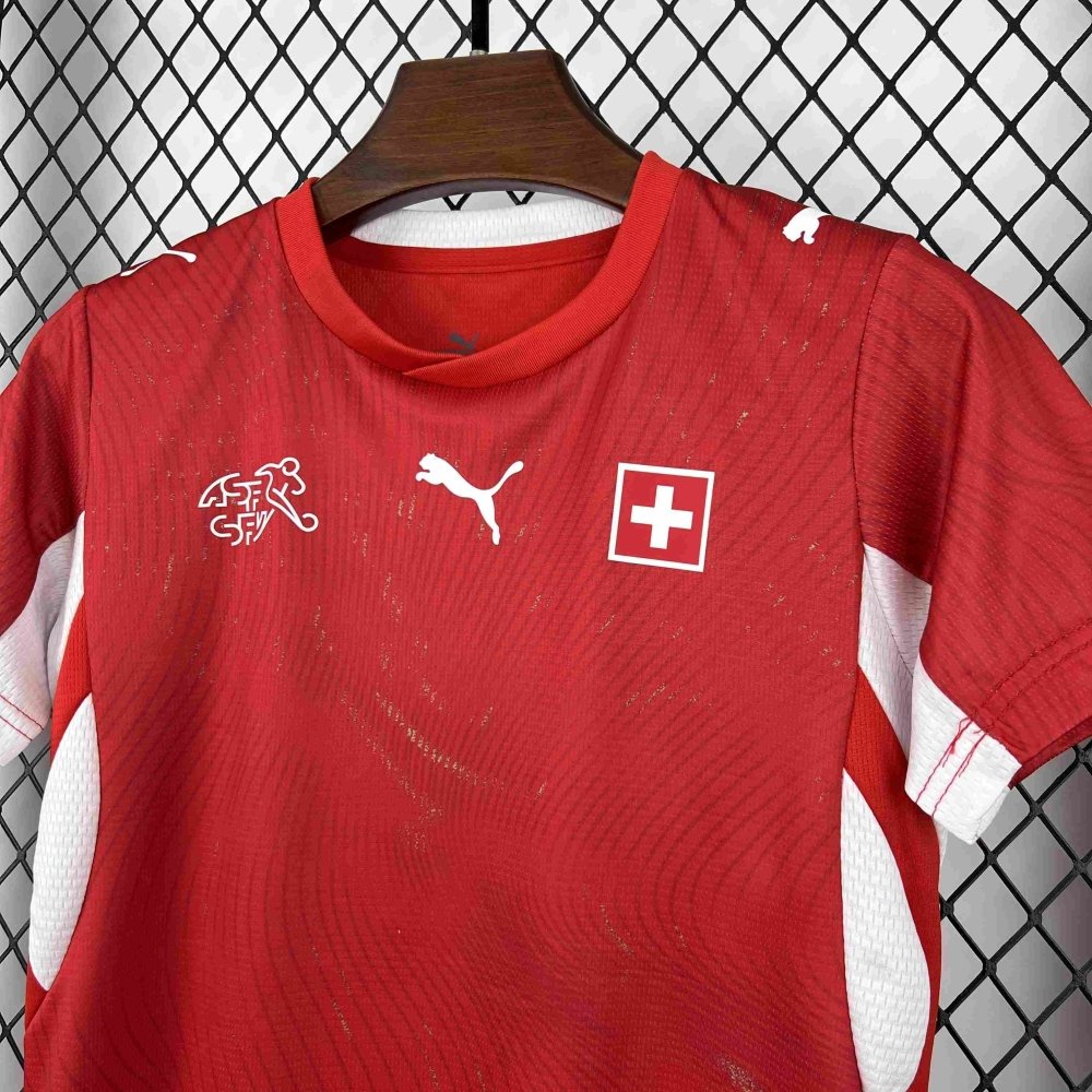Kit enfant Suisse DOM Coupe Du Monde 2026 - Choppe ton maillot