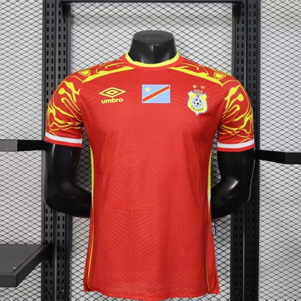 RDC Congo Third Coupe du monde 2026 Player Version - Choppe ton maillot